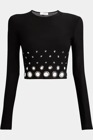 Paco rabanne Grommet Crop Top