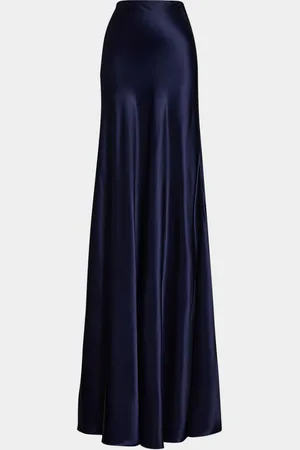 Ralph Lauren Masina Long Charmeuse Skirt