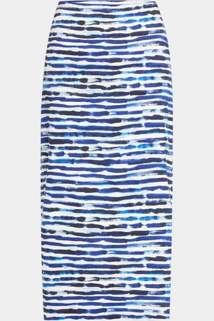 A.L.C. Phoebe Stripe Pencil Skirt