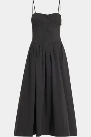 Simkhai Kittiya Sleeveless A-Line Midi Dress