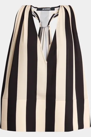 Jacquemus Norma Stripe Wide Top