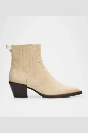 RAG&BONE Dart Suede Western Chelsea Ankle Booties