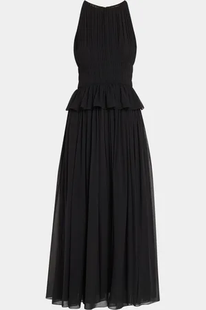 ULLA JOHNSON Adeline Silk Midi Dress