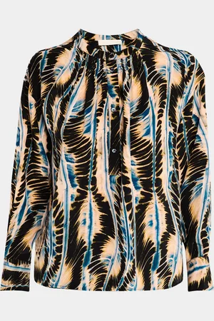 ULLA JOHNSON Nehir Printed Silk Blouse