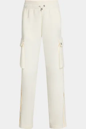 Moose Knuckles Mixed-Media Drawstring Track Pants