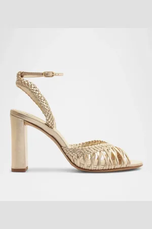 ALEXANDRE BIRMAN Agatha 90 Leather Sandals