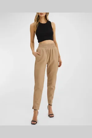 LaMarque Nineta Cropped Leather Trousers
