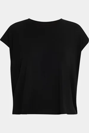 Eileen Fisher Crewneck Stretch Jersey Top