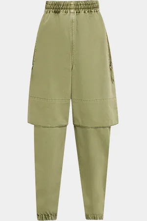 CO Articulated Vented Wide-Leg Pull-On Pants