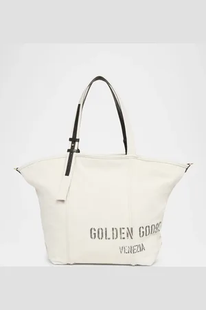 Golden Goose Logo Canvas Tote Bag