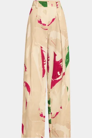 ULLA JOHNSON UJ x Lee Krasner Mitchell Wide-Leg Pants