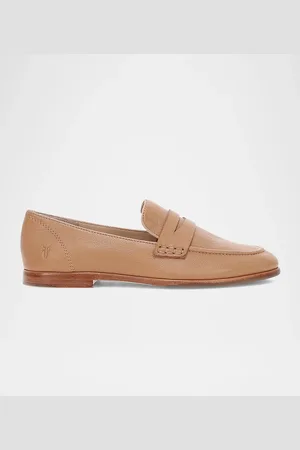 Frye Faith Leather Classic Penny Loafers