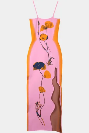 PH5 Iris Flower-Print Maxi Tank Dress