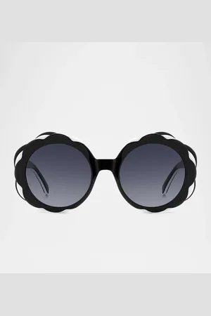 Kate Spade Vivi floral round acetate sunglasses