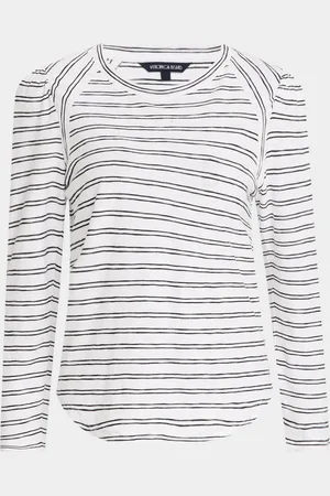 VERONICA BEARD Mason Long-Sleeve Baseball Tee