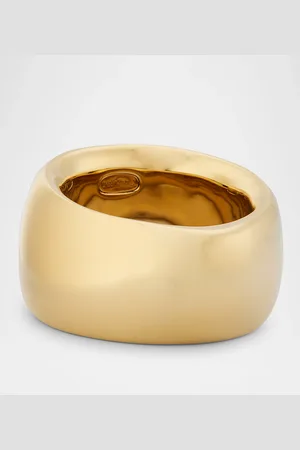 Saint Laurent Smooth Horn Bangle Bracelet