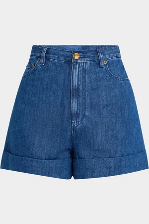 VALENTINO GARAVANI High-Rise Cuffed Shorts