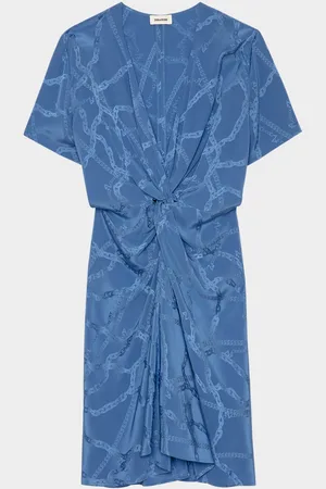 Zadig & Voltaire Rozom Chain Jacquard Mini Dress