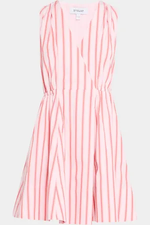 Derek Lam Tia Multi-Striped Mini Dress