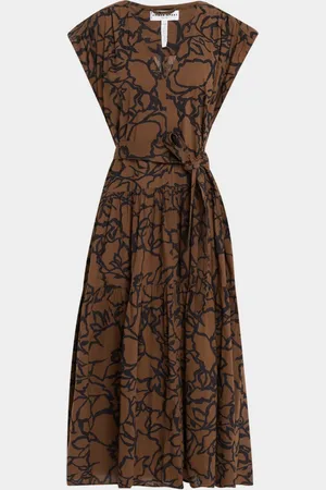 APIECE APART Agathe Tiered Floral-Print Midi Dress