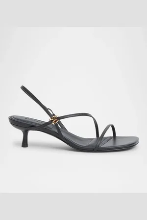 Simkhai Cedonia Strappy Leather Slingback Sandals