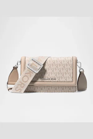 Michael Kors Jet Set Large Monogram Crossbody Bag