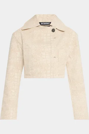 Jacquemus The Marino De-Nîmes Crop Denim Jacket