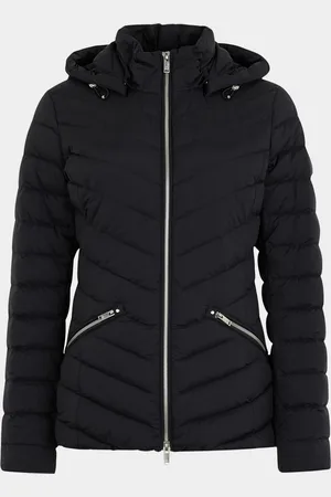 Moose Knuckles Lucille Air Down Hooded Puffer Jacket