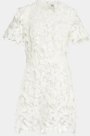 Simkhai Darla A-Line Floral Lace Mini Dress