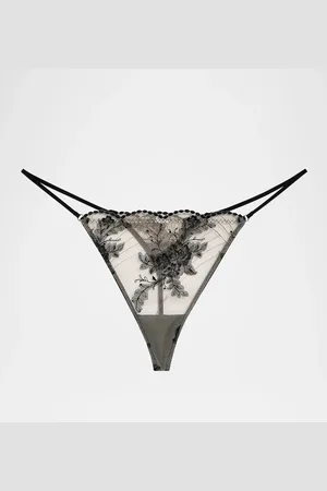 Wacoal Midnight Soiree Embroidered Low-Rise Tonga