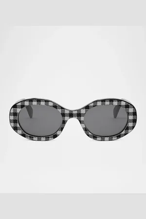 Céline Triomphe Oval Sunglasses