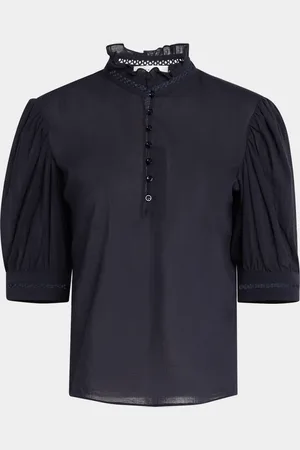 Frame The Ruffle Collar Top