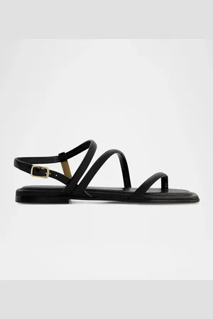 Bernardo Odessa Patent Thong Slingback Sandals