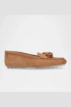 MARC FISHER Suede Moccasin Tassel Loafers