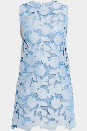 Simkhai Mickie Cotton Floral Lace Mini Dress