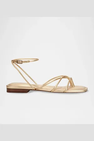MARC FISHER Strappy Tubular Ankle-Strap Sandals
