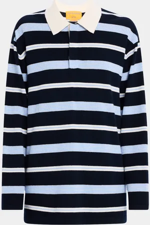 Guest In Residence Striped Rugby Shirt