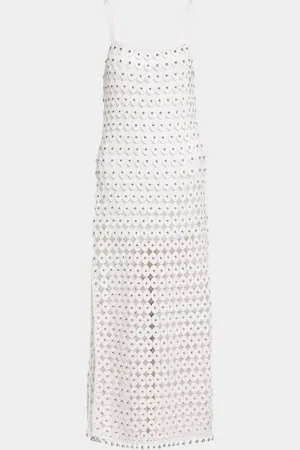 Toccin Clementine Ornament Crochet Midi Dress