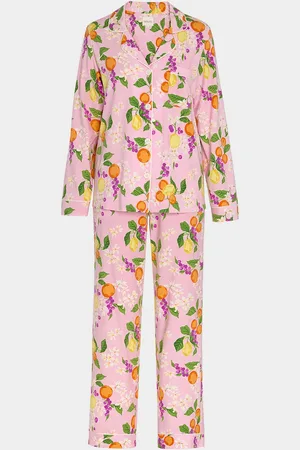 BedHead Fruit-Print Organic Cotton Jersey Pajama Set