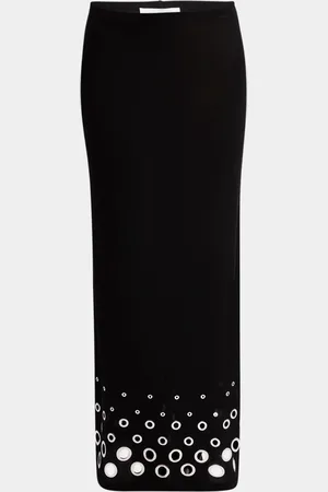 Paco rabanne Grommet Maxi Skirt