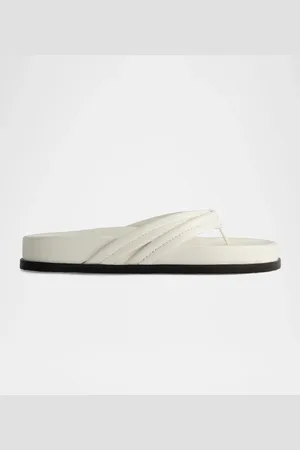 Bernardo Miami Sporty Leather Thong Sandals