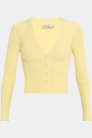 Simkhai Ailany V-Neck Cropped Cardigan