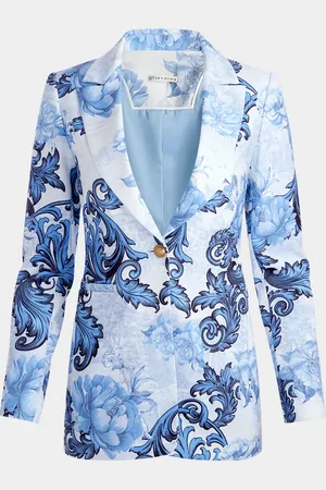 ALICE+OLIVIA Breann Fitted Blazer