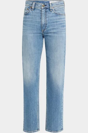RAG&BONE Harlow Mid-Rise Ankle Straight Jeans