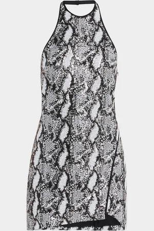 IRO Allany Sequined Halter Mini Dress