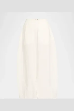 Totême Cotton Voile Ankle Parachute Skirt