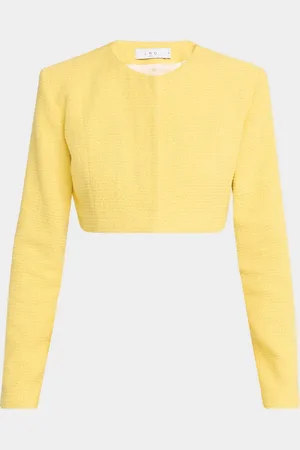 IRO Salie Cropped Tweed Jacket