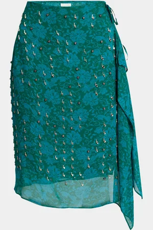 DRIES VAN NOTEN Sima Embellished Wrap Skirt