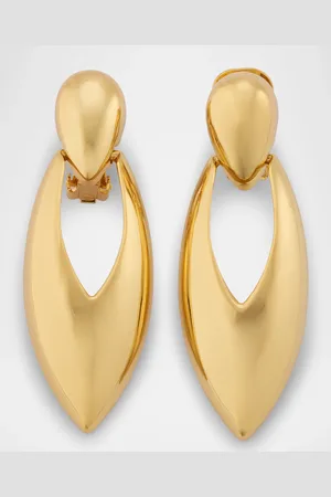 Kenneth Jay Lane Polished Arrow Drop Earrings