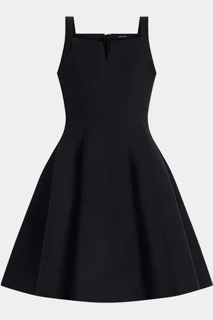 BCBG Max Azria Tulip Pleated Fit-&-Flare Dress